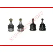 4PC Front Lower & Upper Ball Joints Jeep 05-10 Grand Cherokee 06-10 Commander (for: Jeep)
