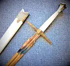 NEW! 46" Geralt of Rivia Silver Witcher Sword