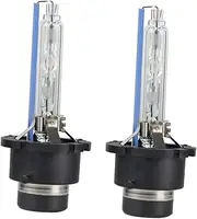 FELTECHELECTR Super Bright Car Xenon Hid Bulbs 1 Pair Auto Headlight Replacement Low Power Consumption Waterproof