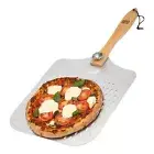 Perforated Pizza Peel - 16 x 14-inch Aluminum Spatula Paddle for Extra Large ...