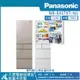 【Panasonic 國際牌】406公升 一級能效智慧節能日製右開五門冰箱-香檳金 NR-E417XT-N1_廠商直送