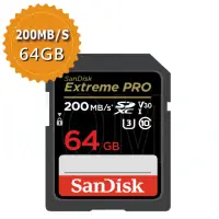 在飛比找momo購物網優惠-【SanDisk 晟碟】Extreme Pro SDXC V