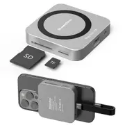 8 In 1 Usb C Hub With Ssd Enclosure Laptop Docking Station 4K 60Hz Hdmi-Compatible 10Gbps Pd100W Usb-C 3.2 Hard Drive Enclosure
