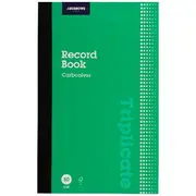 J.Burrows Carbonless Triplicate Record Book 50 Pages