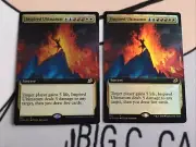Inspired Ultimatum Extended Art Ikoria: Lair of Behemoths NM mtg Foil 2x