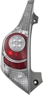 Halogen Left/Right Tail Light Assembly ，Compatible With Toyota Prius C 2012-2014, Stable Performance Passenger Side/Driver Side Taillights(Left)