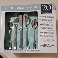 在飛比找蝦皮購物優惠-MIKASA FLATWARE 不鏽鋼餐具20件組