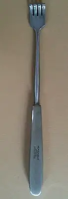 Volkman Retractor 4 PRONG Blunt Hollow Handle Surgical Instrument ALL STEEL!
