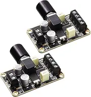 2 Pieces Audio Amplifier Board Pam8406 Mini Amplifier Board 5v, 5w+5w Module, Digital Power Module Class D 2.0 Dual Channel Audio Stereo Amplify for DIY Sound System