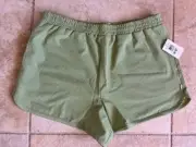 BRIXTON gingham runner shorts size M