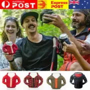 Beer Can Beverage Insulated Cooler Down Jacket Cover Drink Bottle Vest Cover AU