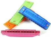KAILIKETIY Kids Harmonica 10 Hole Diatonic Music Instrument Educational Toy Perfect for Blues Folk Pop