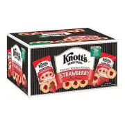 Knott's Berry Farm Premium Bite Size Shortbread Cookies Strawberry 2 oz.