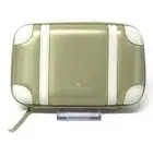 ANA Business Class Amenity Kit “Globe Trotter” Mini Suitcase Rare color GOLD NEW