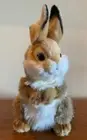 NEW Hansa Caramel Brown Easter Bunny Baby Rabbit Stuffed Animal Plush Toy #3316