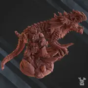 Deinar, the Fire Lizard Handler | Grim Dark Fantasy Miniature