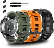 ZPJPPLX Compatible with Garmin Fenix 7 Pro/6 Pro Replacement Wrist Band, 22mm Silicone Sport Straps for Garmin Fenix 7/Fenix 6/Fenix 5 Plus/Fenix 5/Approach S62/Forerunner 935/945/955/965/Epix/Quatix5/Descent G1