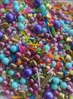 NEW PINATA PARTY! THEME SPRINKLES MIX 50G OR 100G BAG (1)