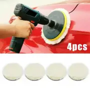 Polishing Pads Buffing Car Buffer Plate Wool Waxing 15g/pcs 3inch Accessories