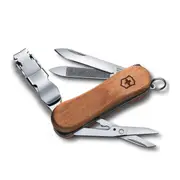 Victorinox Nailclip 580 Swiss Army Knife - Wood