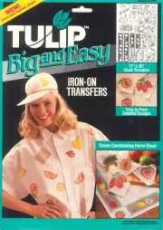 Tulip Big & Easy Iron On Transfers Tropical Fruit TDT1 Fabric Painting 1992