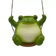 Swing Planter Pots Wall Hangings Planter Pots Frog Flowers Pots Indoor