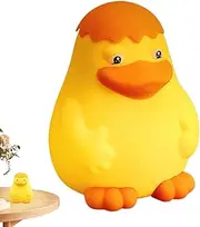 Duck Night Light, Silicone Lamp Rechargeable Duck Night Light, Breastfeeding and Diaper Changing Nursery Sleeping Lamp Tabletop Decor for Kitchen, Bedroom