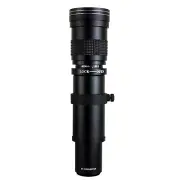 Opteka 420-1600mm Telephoto Lens for Nikon F D7500 D5600 D3400 D6 D5 D850 D780
