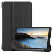 MCC For Samsung Galaxy Tab A (2019) 8.0" T290 T295 PU Leather Folio Case Cover [Black]
