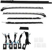 Gearwell Ambient Light Kit, LED Interior Strip Set Compatible with S Class W223 Short Wheelbase 2021-Onwards 64 Color LED Ambient Lighting Upgrade Interior Light Kit