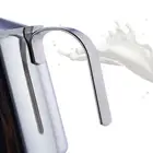 400cc Manual Milk Creamer Frother Double Layer Filter Stainless Steel.