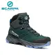 【SCARPA】原廠貨 女 RUSH TRK GTX 中筒 防水登山鞋/郊山鞋/百岳 植物綠/曝羅旺斯(63140-202)