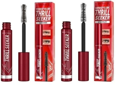Rimmel Wonder Volume Thrill Seeker Extreme BLACK 8ML -PITCH/EXTREME/WATERPROOF