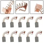 10Pair Metal-Angle-Grinder Motor Carbon Brushes Parts Power Tool Kit Replacement