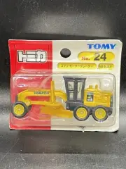 Tomy Tomica No.24 Komatsu Motor Grader NIP