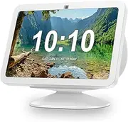 SOKUSIN Stand for Echo Show 5 (3rd Gen) - Adjustable Tilt Smart Speaker Stand Table Mount Holder, Magnetic Non-Slip Base Accessories Compatible with Echo Show 8 3rd Generation & iPhone (White)