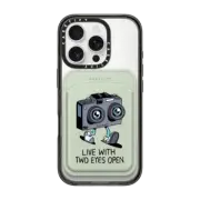 Snappy MagSafe Wallet Snappy™ BioVeg Wallet MagSafe Compatible Live With Two Eyes Open