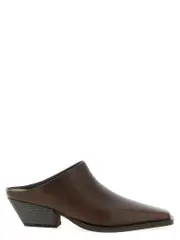 [Brunello Cucinelli] Brunello Cucinelli-Precious Heels Flat Shoes Marrone-Donna 40