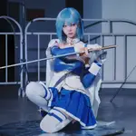 2024萬聖節 魔法少女小圓COSPLAY女裝 美樹沙耶香COS服動漫二次元服裝全套  角色扮演服 萬聖節裝扮  WWH