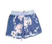 Panda Women Girls Soft Plush Sleep Pajama Shorts-Small