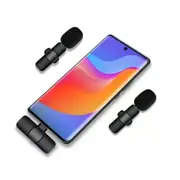 Wireless Chargeable Handheld Lavalier Microphone Set Short Video Recording