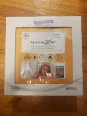 Protect-A-Bed AllerZip Smooth Mattress Encasement. New. Anti Bedbug