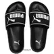 PUMA 拖鞋 LEADCAT 2.0 黑底 白邊 壓紋 運動拖鞋 男女 (布魯克林) 38413901