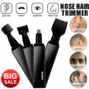 Kemei Trimmer Rechargeable Ear Face Eyebrow Nose Hair Beard Shaver Clipper 4 in1