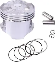 Motorcycle Piston Rings Kit 48.5mm 48.75mm 49mm 49.25mm 49.5mm STD ~+100 13101-KAZ-000 For CBR250 MC22 CB250 Hornet CB 250(49mm)
