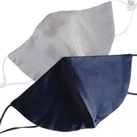 在飛比找ETMall東森購物網優惠-【Seraphic Silk】時尚韓版100%蠶絲魚型口罩舒