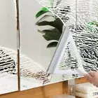 Removable Floor Cleaning Squeegee Non-sticky Dust Broom Bathroom Glass