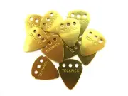 Dunlop Guitar Picks Techpick (Tech Pick) Metal Brass 12 Picks