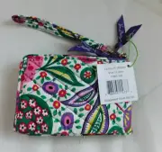 VERA BRADLEY Double ID Wristlet Wallet - Viva La Vera - New with Tag