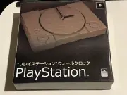 PlayStation Console Ps1 Actual Size Clock Offical Japanese Merch ~RARE~